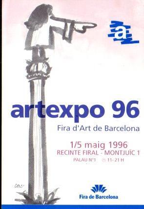 POSTAL PV11351: Artexpo 96 Fira d'Art de Barcelona 1996