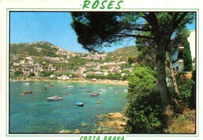 POSTAL PV11363: Canyelles Petites des del cami de ronda, Roses