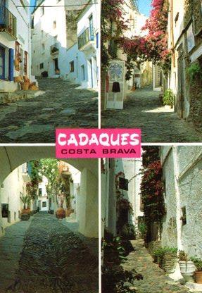 POSTAL PV11365: Carrers tipics de Cadaques