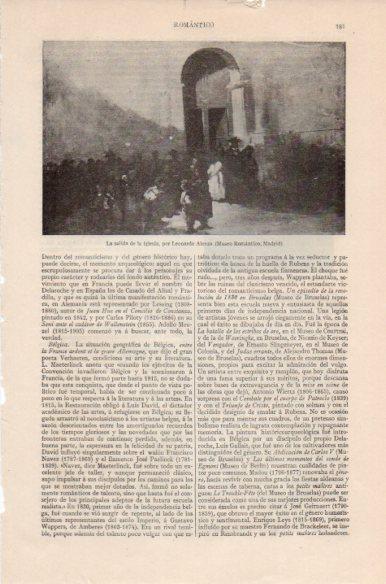 LAMINA V41739: La salida de la iglesia por Leonardo Alenza