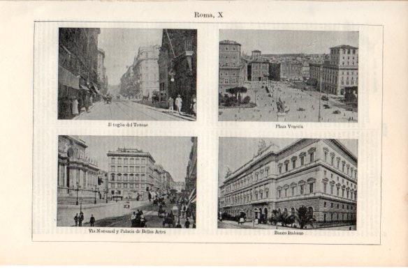 LAMINA V41722: Edificios en Roma