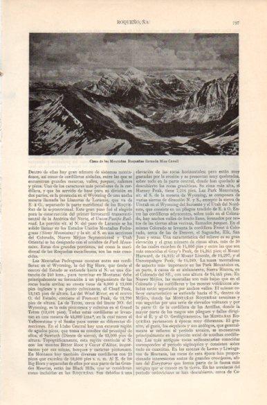 LAMINA V41763: Cima de las Montañas Roqueñas