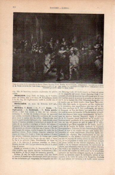 LAMINA V41754: Toma de armas por Rembrandt