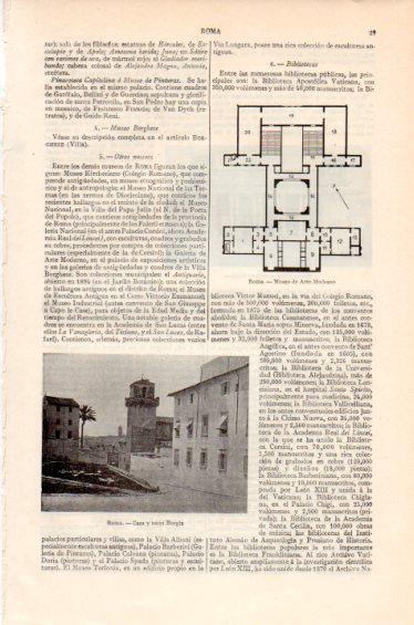 LAMINA V41708: Casa y torre Borgia en Roma