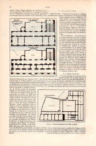 LAMINA V41707: Planta del Museo Capitolino