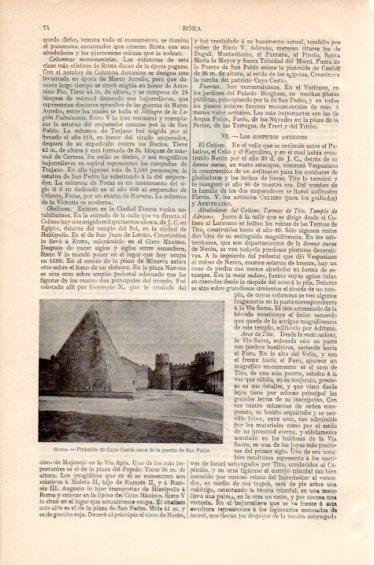 LAMINA V41705: Piramide de Cayo Cestio en Roma