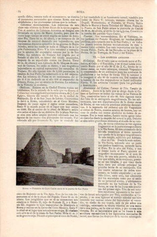 LAMINA V41705: Piramide de Cayo Cestio en Roma
