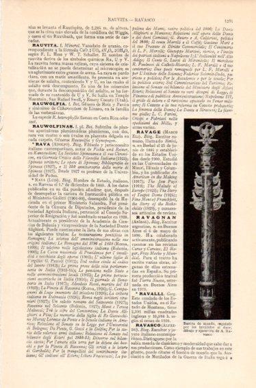 LAMINA V41698: Baston de mando regalado a Mussolini