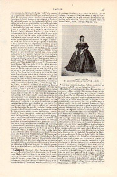 LAMINA V41696: Amalia Ramirez retrato de 1860