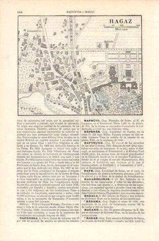 LAMINA V41694: Plano de Ragaz, Suiza