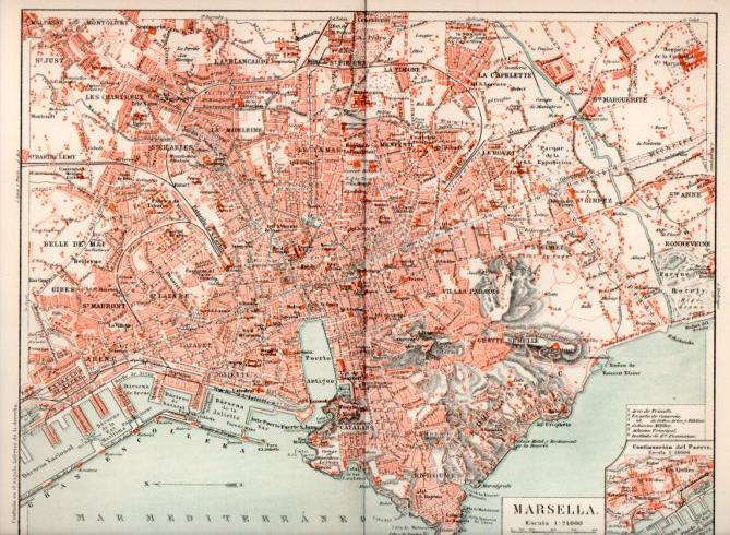 LAMINA V41871: Plano de Marsella