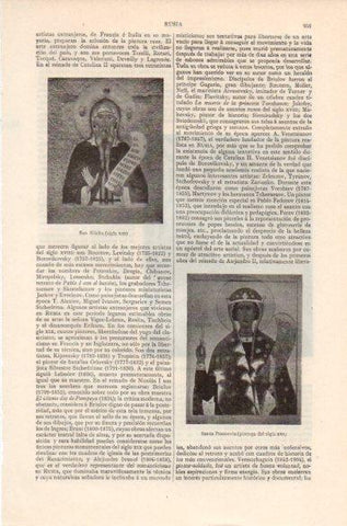 LAMINA V41864: San Nikita y Santa Prascovia siglo XVI