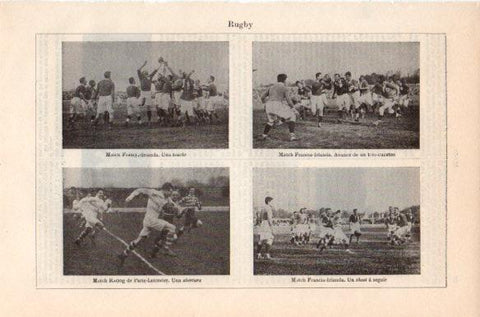 LAMINA V41832: Rugby