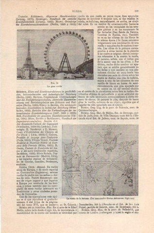 LAMINA V41831: La gran rueda de Paris