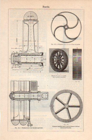 LAMINA V41829: Ruedas