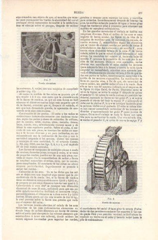 LAMINA V41822: Rueda de cajones