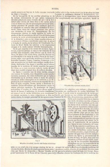 LAMINA V41821: Maquina elevadora movida con ruedas hidraulicas