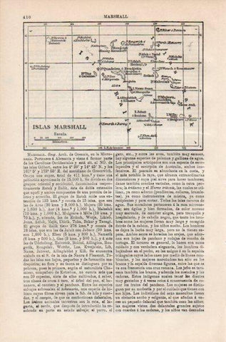 LAMINA V41500: Mapa de las Islas Marshall