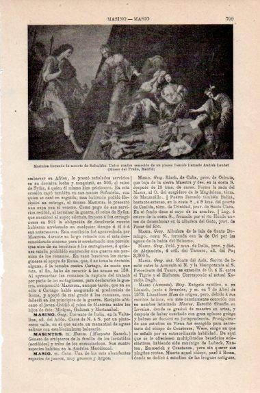LAMINA V41541: Masinisa llorando la muerte de Sofonisba por A. Leudel