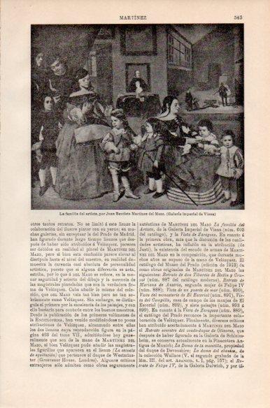 LAMINA V41520: La familia del artista por Juan B. Martinez del Mazo