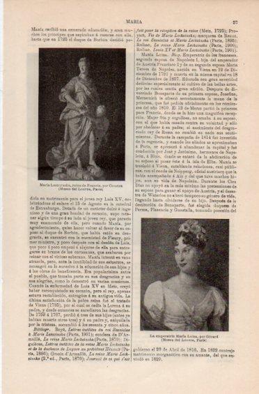 LAMINA V41450: Emperatriz Maria Luisa por Gerard