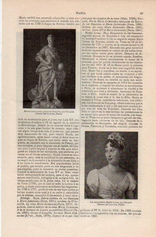 LAMINA V41450: Emperatriz Maria Luisa por Gerard
