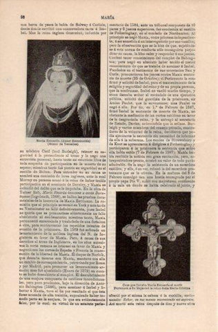 LAMINA V41443: Cruz de Maria Estuardo