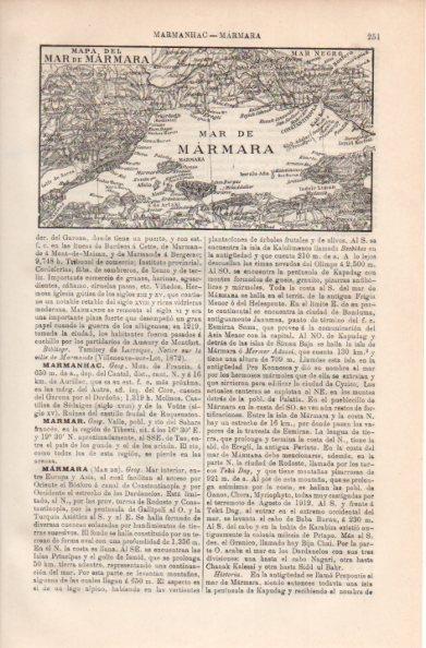 LAMINA V41469: Mapa del Mar de Marmara