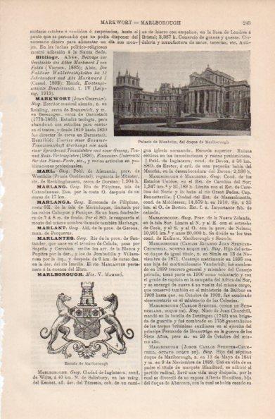 LAMINA V41468: Palacio de Bienheim, Inglaterra
