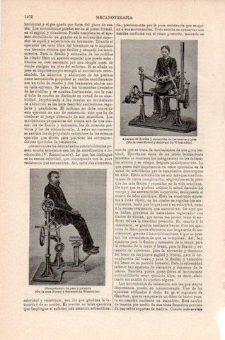 LAMINA V41611: Dinamometro de peso de la casa Rossel y Schwarz