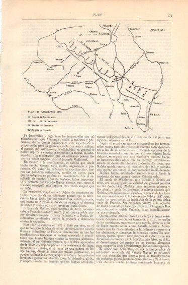 LAMINA V41657: Plan de Schlieffen 1905