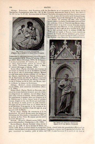 LAMINA V41569: San Mateo por Guiberti y Michelozzo
