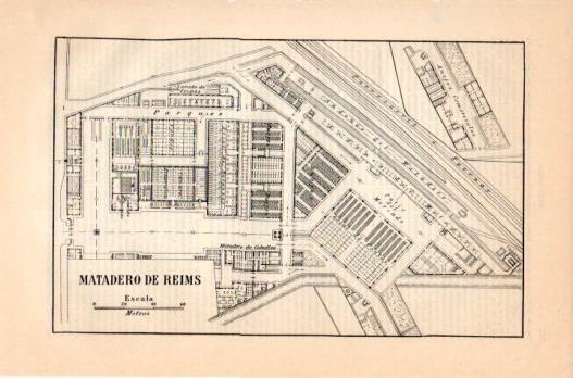 LAMINA V41553: Plano del Matadero de Reims