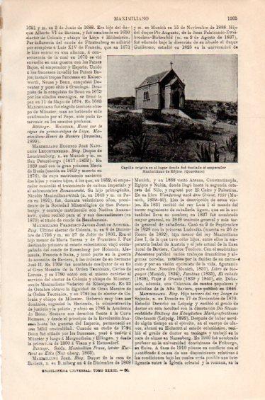 LAMINA V41597: Capilla erigida donde fue fusilado Maximiliano de Mejico