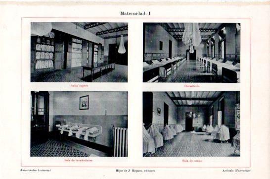 LAMINA V41583: Salas de la Casa de la Maternidad en Barcelona