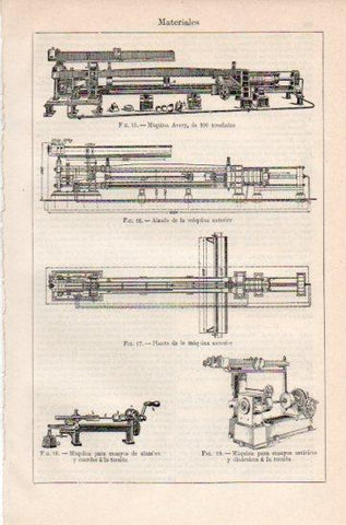 LAMINA V41574: Maquina Avery