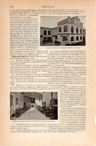 LAMINA V42168: Estacion enologica de Villafranca del Penedes, Barcelona
