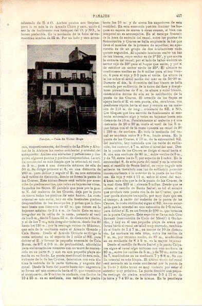 LAMINA V42364: Casa de Victor Hugo en Pasajes