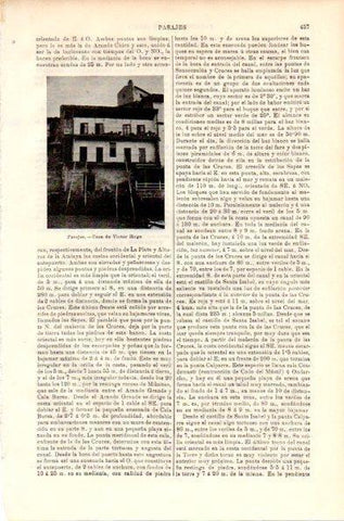 LAMINA V42364: Casa de Victor Hugo en Pasajes