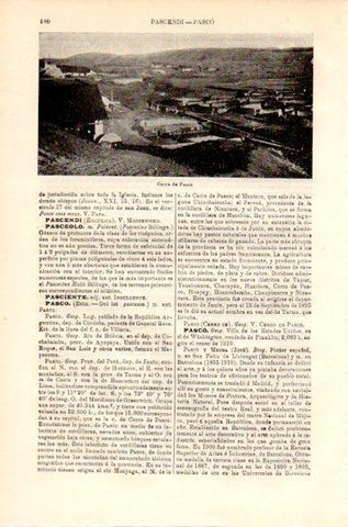 LAMINA V42367: Cerro de Pasco