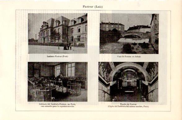 LAMINA V42392: Instituto, Casa y Tumba de L. Pasteur