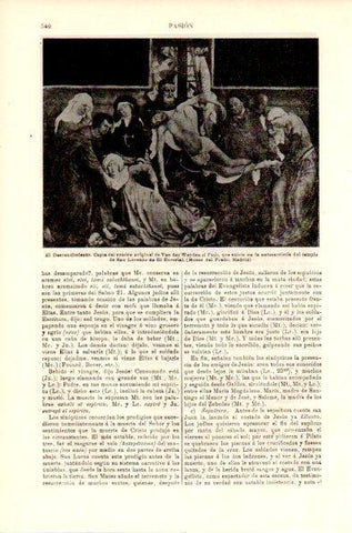LAMINA V42380: El Descendimiento