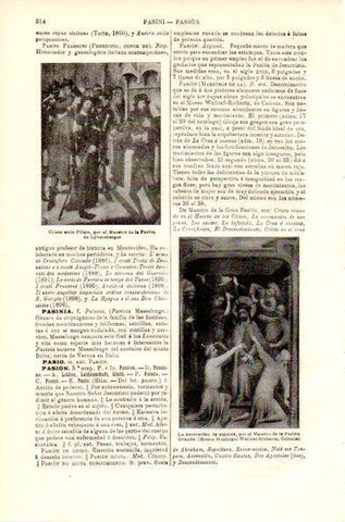 LAMINA V42375: La Coronacion de espinas por Maestro de la Pasion