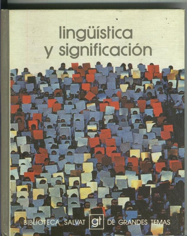 Linguistica y significacion