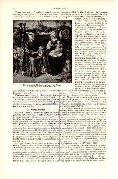 LAMINA V42298: La parentela de Maria por Von Worms