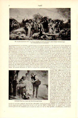 LAMINA V42295: El cirujano Ambrosio Pare
