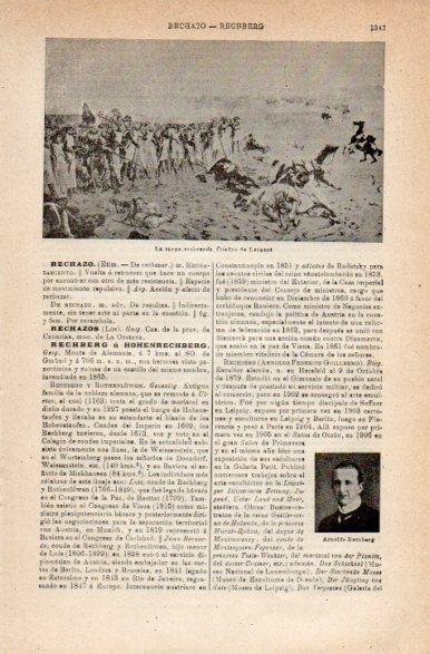 LAMINA V42286: La carga rechazada por Lergent