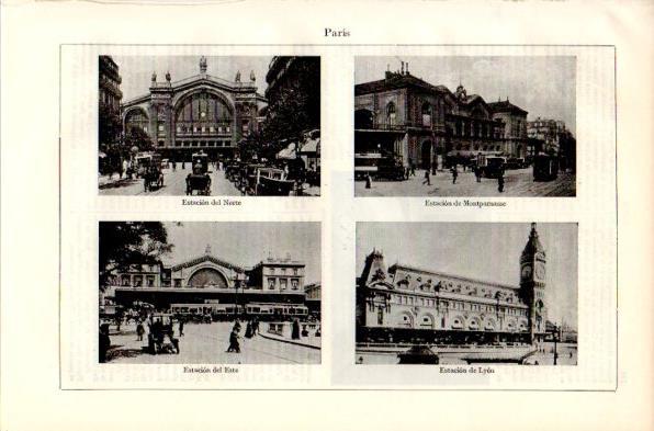 LAMINA V42328: Estaciones en Paris