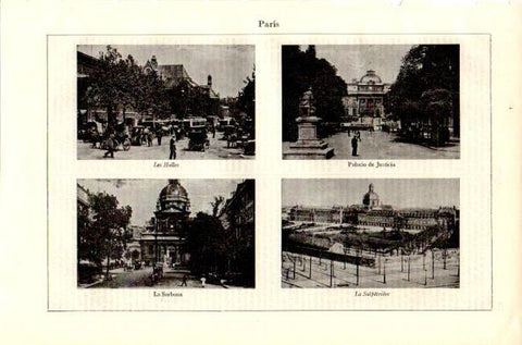 LAMINA V42320: Vistas de Paris
