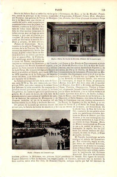 LAMINA V42319: Palacio de Luxemburgo, Paris